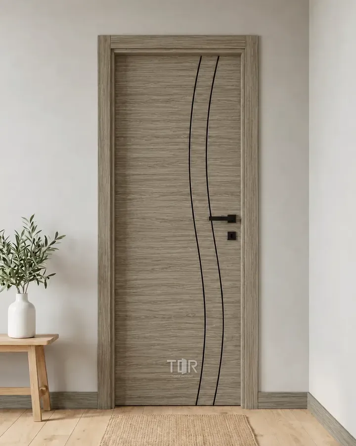 Porta interna laminata TOR-92 in Paliss Grey
