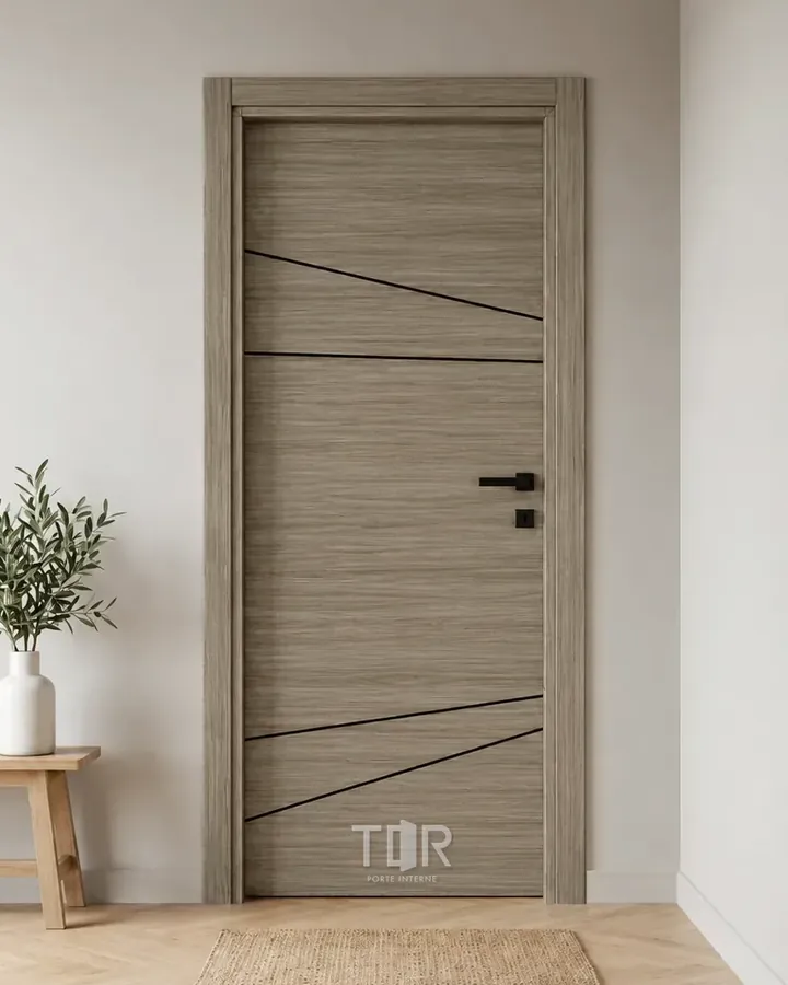 Porta interna laminata TOR-93 in Paliss Grey